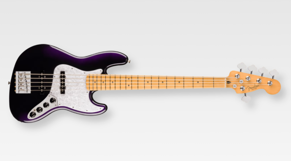 Fender Player II Modified Active Jazz Bass V 2025 Dusk Maple Fingerboard Noiseless Pickups