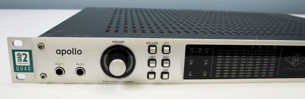 UAD Apollo 2 Silver Quad Thunderbolt Audio Interface – Used, Tested, Great Condition