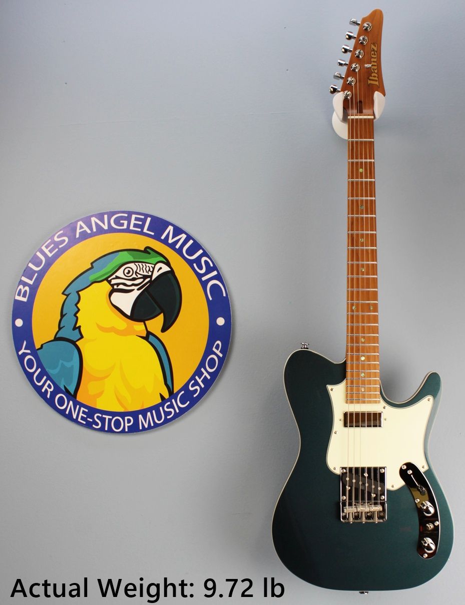 IMG_8455 Ibanez AZS2209-ATQ Prestige Electric Guitar – Front view in Antique Turquoise