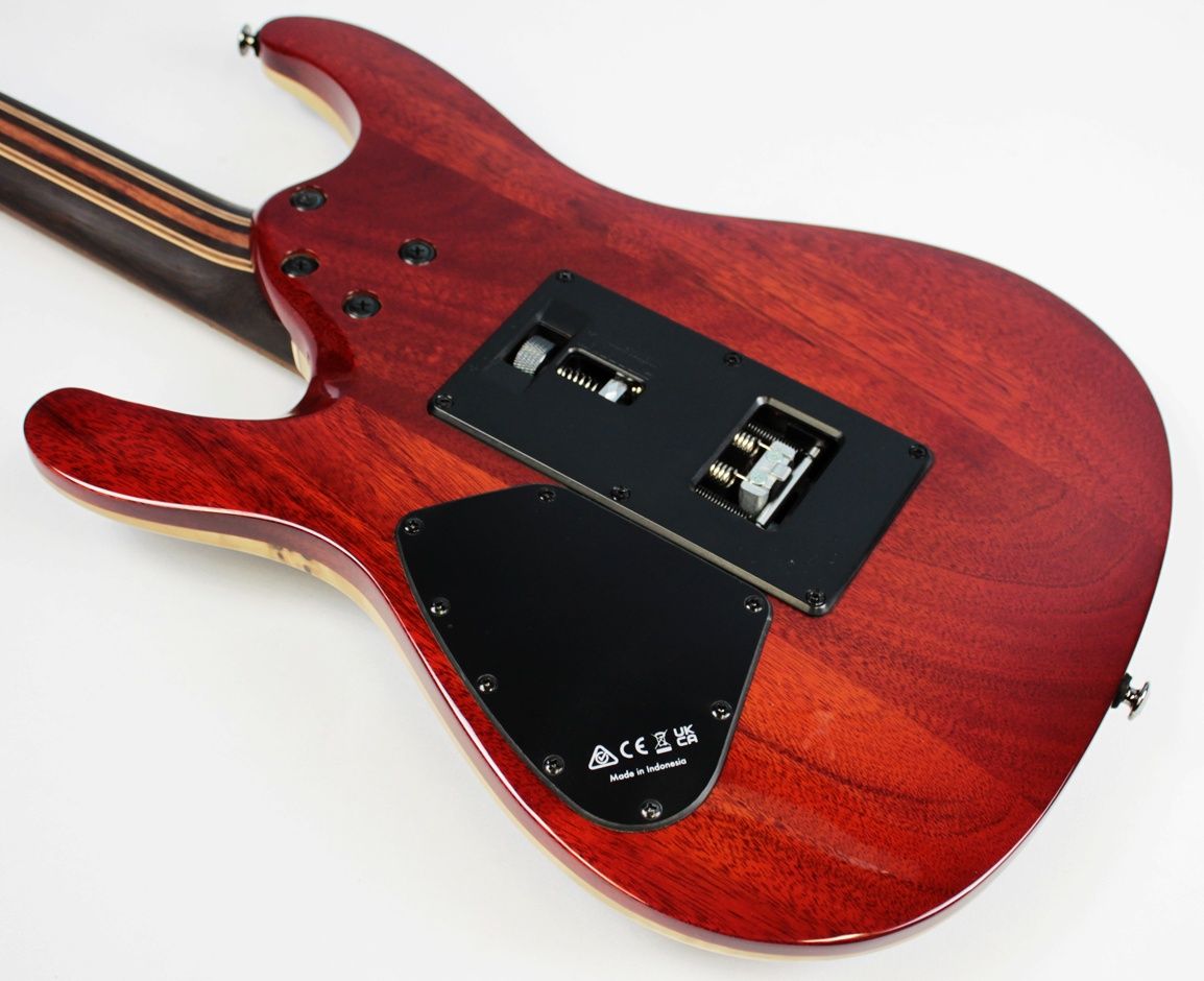 IMG_8514 Ibanez S1070PBZ-CLB multi-wood top close-up