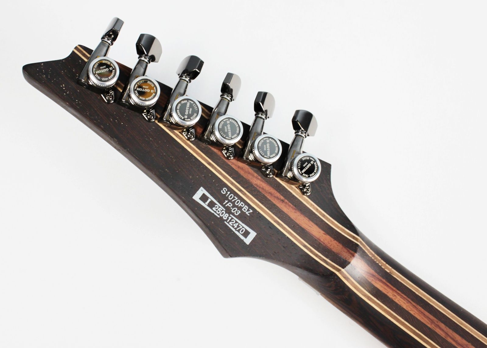 IMG_8517 Ibanez Premium Wizard II neck rear view