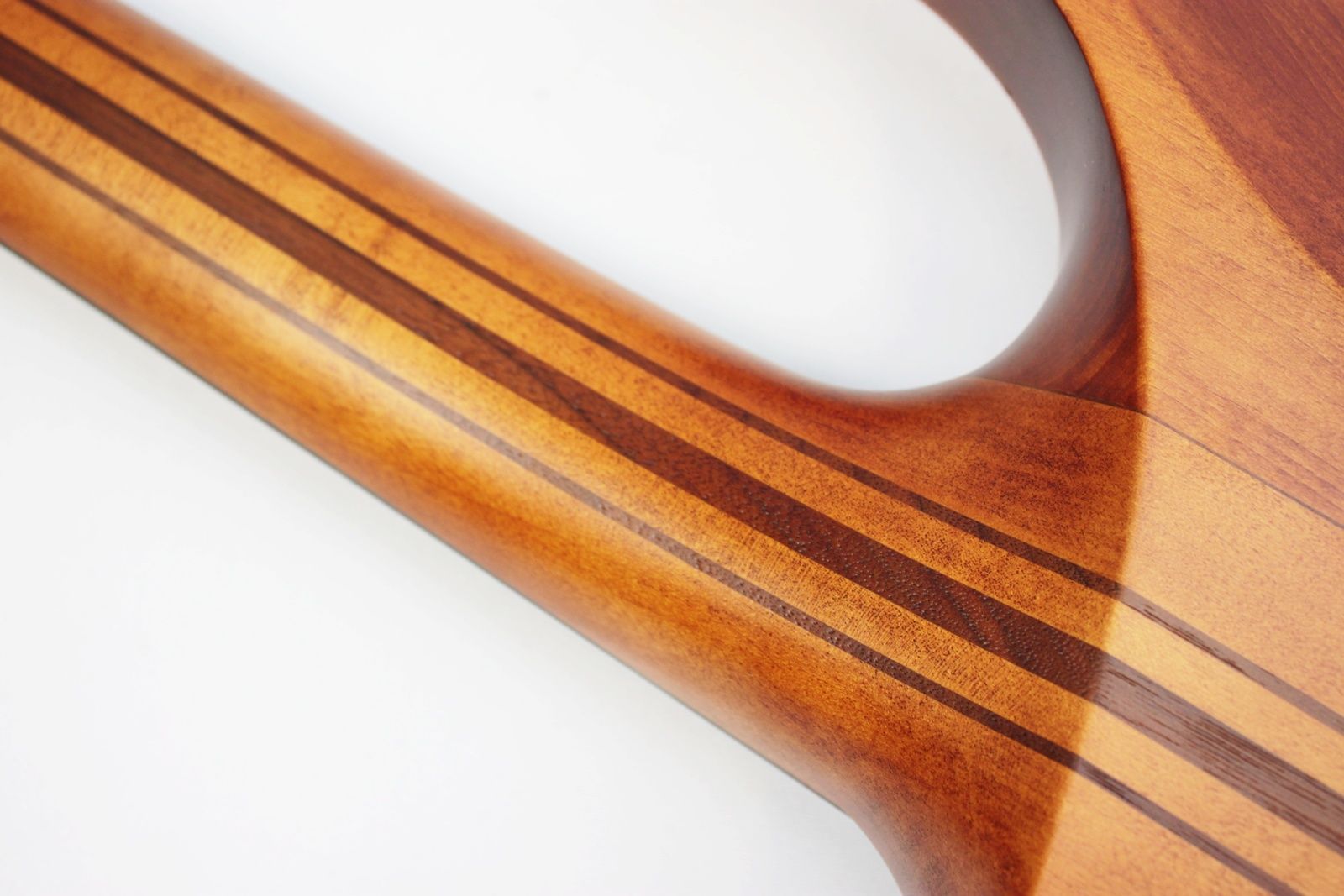 IMG_8539 Back view of Ibanez S1070PBZ-CLB Premium Electric Guitar with Poplar Burl Top