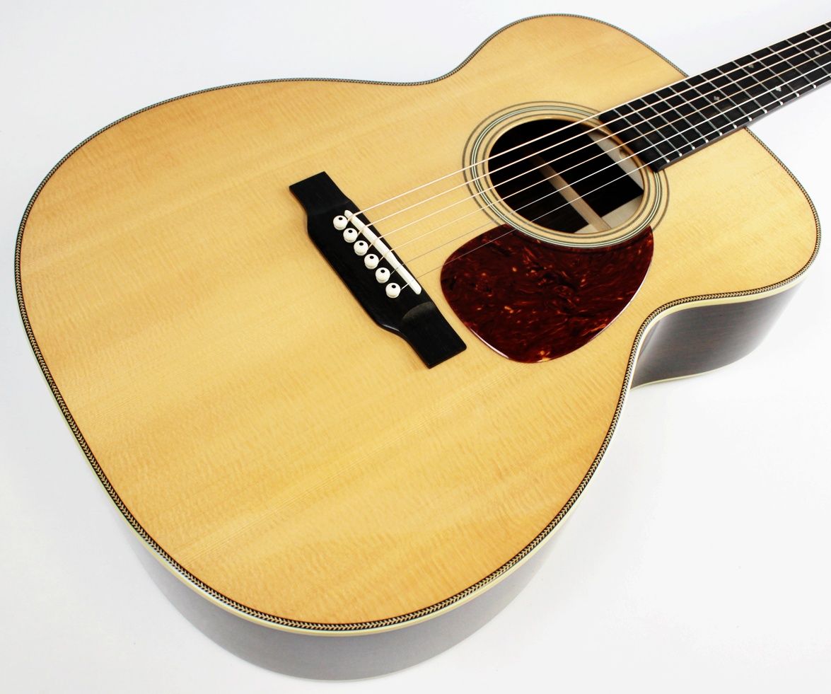 Bourgeois OM Touchstone Series Vintage body front