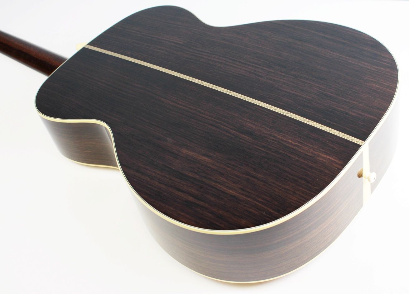 Bourgeois OM Touchstone Series Vintage back of body 1