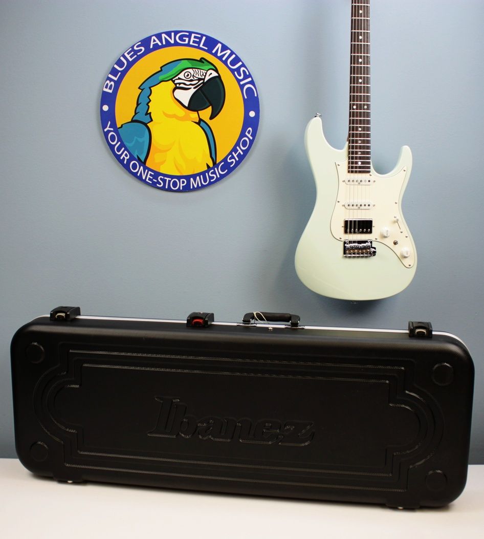 IMG_8647 Ibanez AZ2204NW-MGR Prestige electric guitar - case included