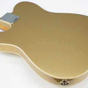 Squier Classic Vibe '60s Telecaster Custom SH Bigsby 2025 - Present - Aztec Gold back of body angled