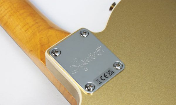 Squier Classic Vibe '60s Telecaster Custom SH Bigsby 2025 - Present - Aztec Gold squier neck plate