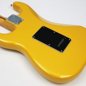 Fender Player II Modified Stratocaster Sunshine Yellow back of body angled