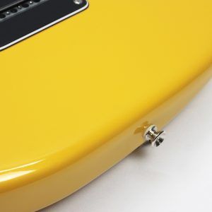 Fender Player II Modified Stratocaster Sunshine Yellow strap button