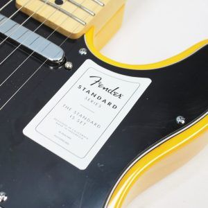Fender Standard Telecaster Butterscotch Blonde maple fingerboard fender standard decal