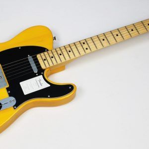 Fender Standard Telecaster Butterscotch Blonde maple fingerboard front of entire guitar