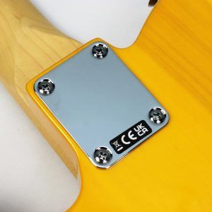 Fender Standard Telecaster Butterscotch Blonde maple fingerboard back plate neck joint