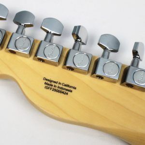Fender Standard Telecaster Butterscotch Blonde maple fingerboard back of headstock
