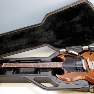 GIbson SG Junior "Large Guard" Early-70's - Natural **Amazing Player Ready to Go** - Image 3