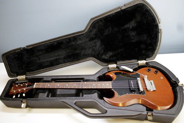 GIbson SG Junior "Large Guard" Early-70's - Natural **Amazing Player Ready to Go**