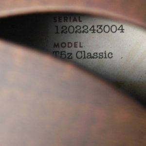 Taylor T5z Classic 2023 Natural serial and model numbers