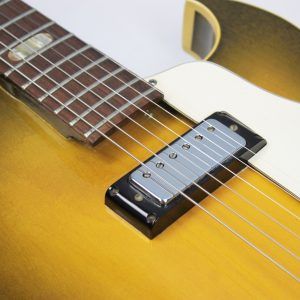 1966 Epiphone Sorrento - E452T - Hollowbody Archtop - Royal Olive Burst neck pickup