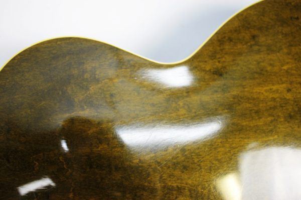 1966 Epiphone Sorrento - E452T - Hollowbody Archtop - Royal Olive Burst back of body