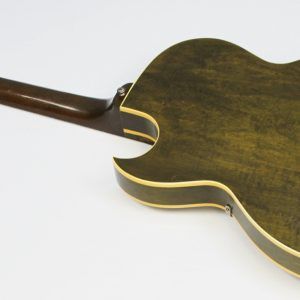 1966 Epiphone Sorrento - E452T - Hollowbody Archtop - Royal Olive Burst back of the entire instrument