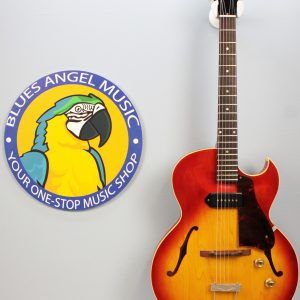 Gibson ES-125C 1965 - Cherry Sunburst with jojo logo & actual weight