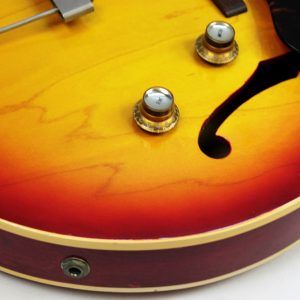 Gibson ES-125C 1965 - Cherry Sunburst binding