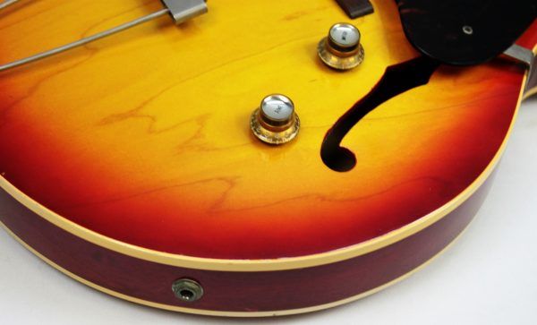 Gibson ES-125C 1965 - Cherry Sunburst binding