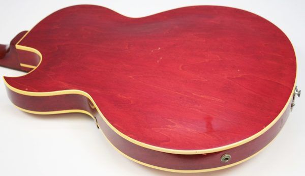 Gibson ES-125C 1965 - Cherry Sunburst back of body
