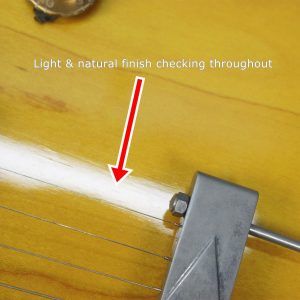 Gibson ES-125C 1965 - Cherry Sunburst checking by bridge