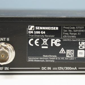 Sennheiser EM 100 G4 left side back