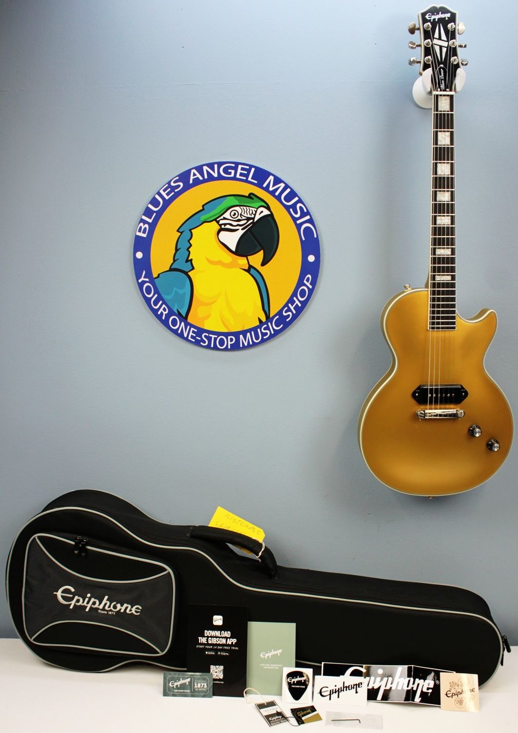 Epiphone Jared James Nichols Signature “Blues Power” Les Paul Custom Gold 2023 w/ Case - Image 9