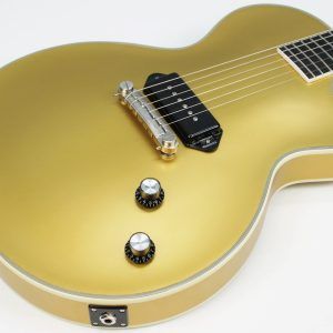 Epiphone Jared James Nichols Blues Power Les Paul Custom Gold front of gold body