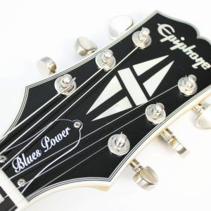 Epiphone Jared James Nichols Blues Power Les Paul Custom Gold split diamond inlay