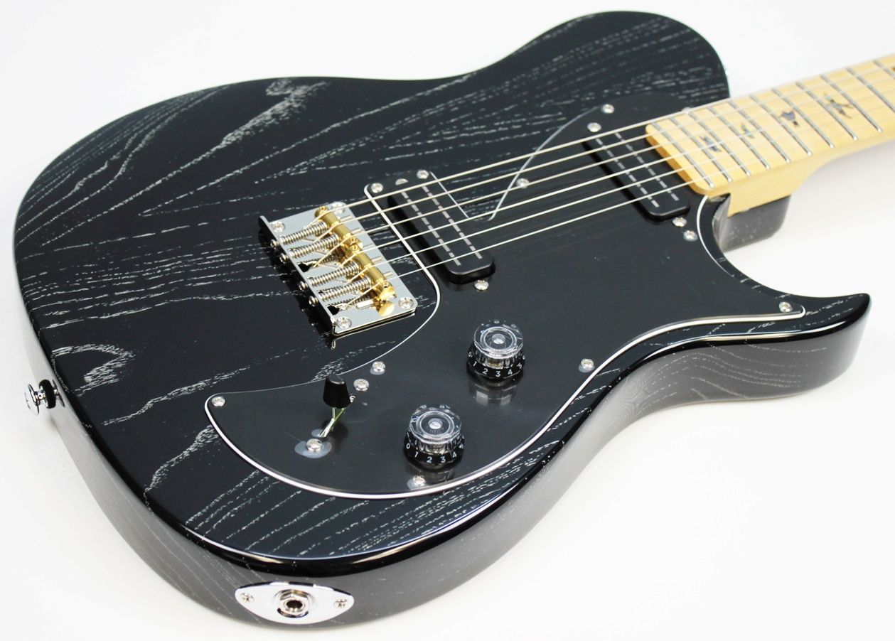 PRS SE NF 53 2025 - Present - Black Doghair front of ash body