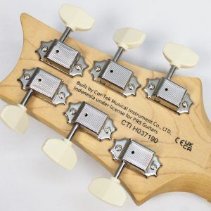 PRS SE NF 53 2025 - Present - Black Doghair back of headstock