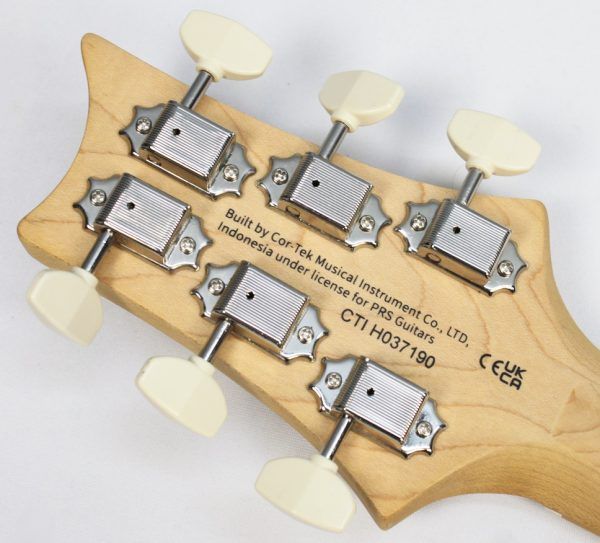 PRS SE NF 53 2025 - Present - Black Doghair back of headstock