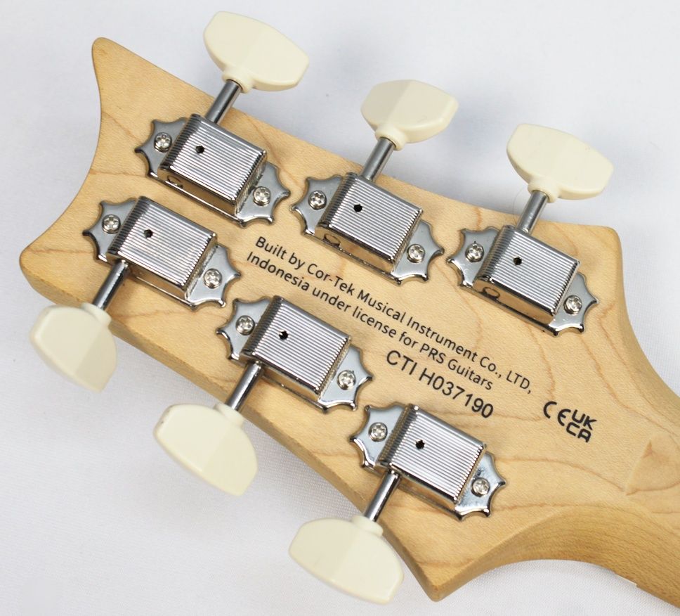PRS SE NF 53 2025 - Present - Black Doghair back of headstock