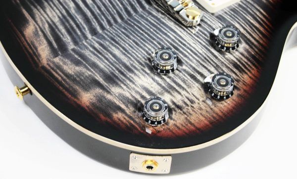 PRS Mark Tremonti Signature Stoptail 10-Top 2025 - Charcoal Contour Burst tone controls