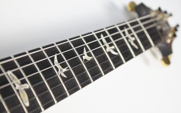 PRS Mark Tremonti Signature Stoptail 10-Top 2025 - Charcoal Contour Burst bird inlays