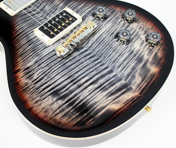 PRS Mark Tremonti Signature Stoptail 10-Top 2025 - Charcoal Contour Burst front of body