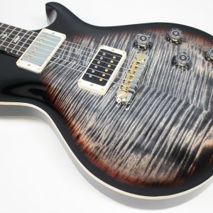 PRS Mark Tremonti Signature Stoptail 10-Top 2025 - Charcoal Contour Burst front of body angled