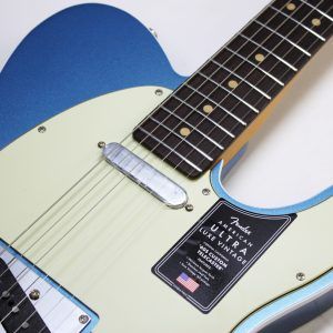 Fender, American Ultra Luxe, Vintage '60s Telecaster, Telecaster Custom, Lake Placid Blue, electric guitar, USA made, alder body, rosewood fingerboard, Pure Vintage '63 pickups, nitro lacquer, Heirloom lacquer, double bound Telecaster, modern D neck, compound radius, stainless steel frets, locking tuners, S-1 switching, premium Fender Telecaster, boutique Tele tone, vintage style Tele, modern playability, Fender USA, Telecaster electric guitar, 2025 Fender, Lake Placid Blue Tele, custom Telecaster, high end Telecaster, Corona California, 22 fret Telecaster, Fender Ultra Luxe, mint green pickguard, bound body Tele, professional guitar, collectible Fender, Telecaster custom shop inspired, classic Tele tone, contemporary Telecaster, Fender guitar, electric guitar, blues guitar, rock guitar, country guitar, studio guitar, stage guitar