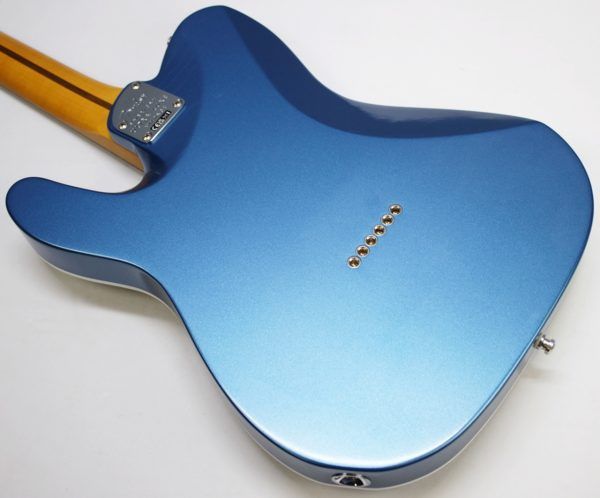Fender, American Ultra Luxe, Vintage '60s Telecaster, Telecaster Custom, Lake Placid Blue, electric guitar, USA made, alder body, rosewood fingerboard, Pure Vintage '63 pickups, nitro lacquer, Heirloom lacquer, double bound Telecaster, modern D neck, compound radius, stainless steel frets, locking tuners, S-1 switching, premium Fender Telecaster, boutique Tele tone, vintage style Tele, modern playability, Fender USA, Telecaster electric guitar, 2025 Fender, Lake Placid Blue Tele, custom Telecaster, high end Telecaster, Corona California, 22 fret Telecaster, Fender Ultra Luxe, mint green pickguard, bound body Tele, professional guitar, collectible Fender, Telecaster custom shop inspired, classic Tele tone, contemporary Telecaster, Fender guitar, electric guitar, blues guitar, rock guitar, country guitar, studio guitar, stage guitar