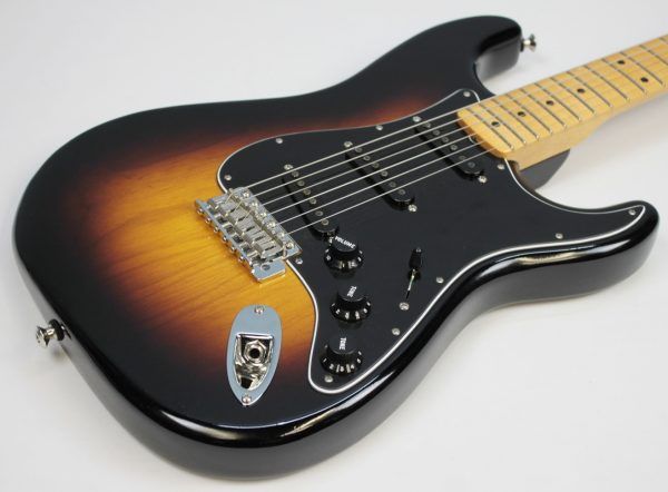 Fender Custom Shop B5 Postmodern Stratocaster 2025 - Two Tone Sunburst front of guitar