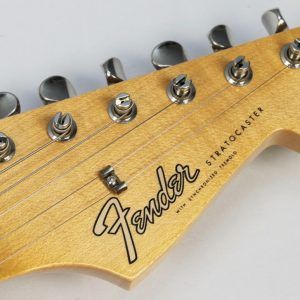 Fender Custom Shop B5 Postmodern Stratocaster 2025 - Two Tone Sunburst front of headstock