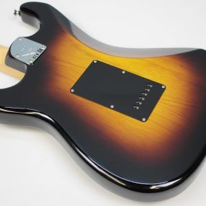 Fender Custom Shop B5 Postmodern Stratocaster 2025 - Two Tone Sunburst back of instrument