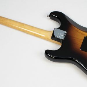 front of the entire instrument fender stratocaster
