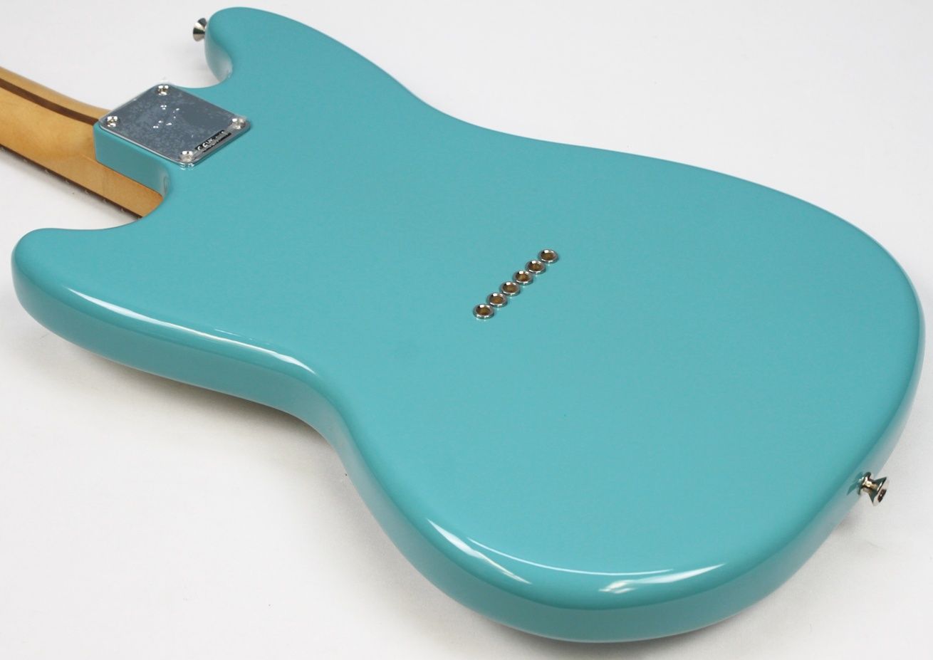 Fender Player II Mustang 2026 - Aquatone Blue back of body angled