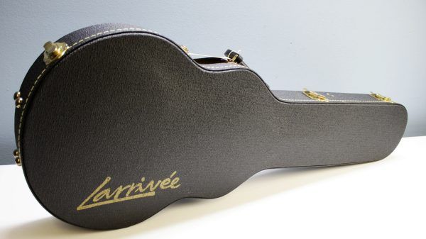 Larrivée RS-4, Larrivée RS4, Larrivée Electric Guitar, RS-4 Amber, Amber Finish, Single Cut Guitar, Flamed Maple Top, Mahogany Body, Mahogany Neck, Rosewood Fingerboard, Set Neck Guitar, Larrivée Humbuckers, TonePros Bridge, Schaller Tuners, CTS Electronics, Luxe Bumblebee Capacitors, Boutique Electric Guitar, Canadian Guitar Maker, Premium Electric Guitar, Dual Humbucker Guitar, Rock Guitar, Blues Guitar, Classic Rock, Vintage Style Electric, 2008 Larrivée, Amber Burst, Single Cutaway, High-End Electric Guitar, Made in Canada, Larrivee RS-4 Amber, Used Larrivée Guitar, Rare Larrivée Electric, Flame Maple Top Guitar, Sustain Rich Guitar, Collector Grade Guitar, Professional Guitar, Electric Guitar 2008