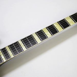 Rivolta Regata VII, Rivolta Guitars, Regata VII, Toro Black, 2021 Rivolta, semi-hollow guitar, electric guitar, offset guitar, dual humbuckers, Brevetto humbuckers, ebony fretboard, mahogany neck, maple body, center block guitar, set neck, 24 frets, boutique guitar, retro style guitar, Korean made guitar, nickel hardware, Tune-O-Matic bridge, stoptail tailpiece, black finish, Rivolta Mondata, Dennis Fano design, Fano inspired guitar, modern vintage guitar, alternative rock guitar, indie guitar, blues guitar, jazz guitar, collectible guitar, premium electric guitar