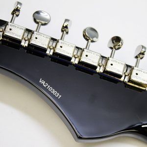 Rivolta Regata VII, Rivolta Guitars, Regata VII, Toro Black, 2021 Rivolta, semi-hollow guitar, electric guitar, offset guitar, dual humbuckers, Brevetto humbuckers, ebony fretboard, mahogany neck, maple body, center block guitar, set neck, 24 frets, boutique guitar, retro style guitar, Korean made guitar, nickel hardware, Tune-O-Matic bridge, stoptail tailpiece, black finish, Rivolta Mondata, Dennis Fano design, Fano inspired guitar, modern vintage guitar, alternative rock guitar, indie guitar, blues guitar, jazz guitar, collectible guitar, premium electric guitar